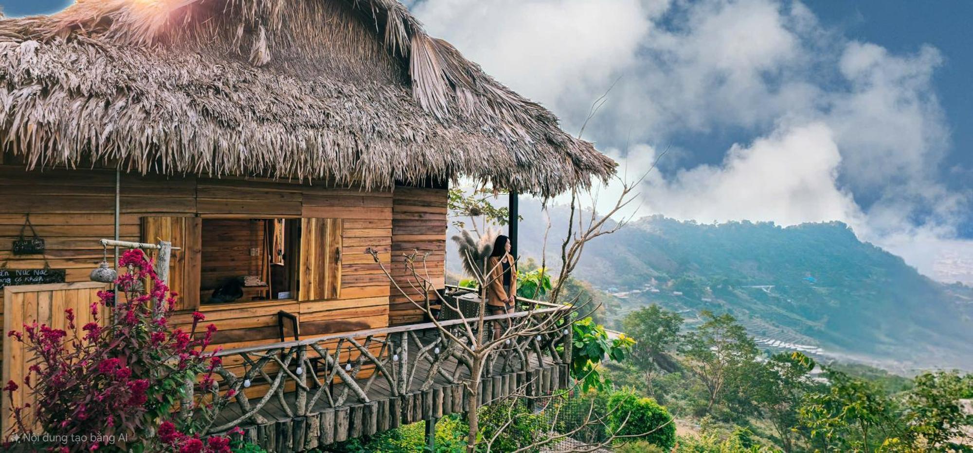 Ecolodge Ke Nenh Dien Bien Ban Him Lom Luaran gambar