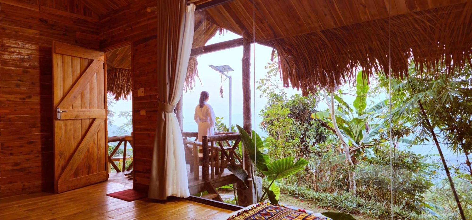 Ecolodge Ke Nenh Dien Bien Ban Him Lom Luaran gambar
