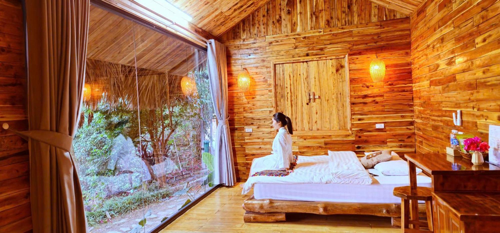 Ecolodge Ke Nenh Dien Bien Ban Him Lom Luaran gambar