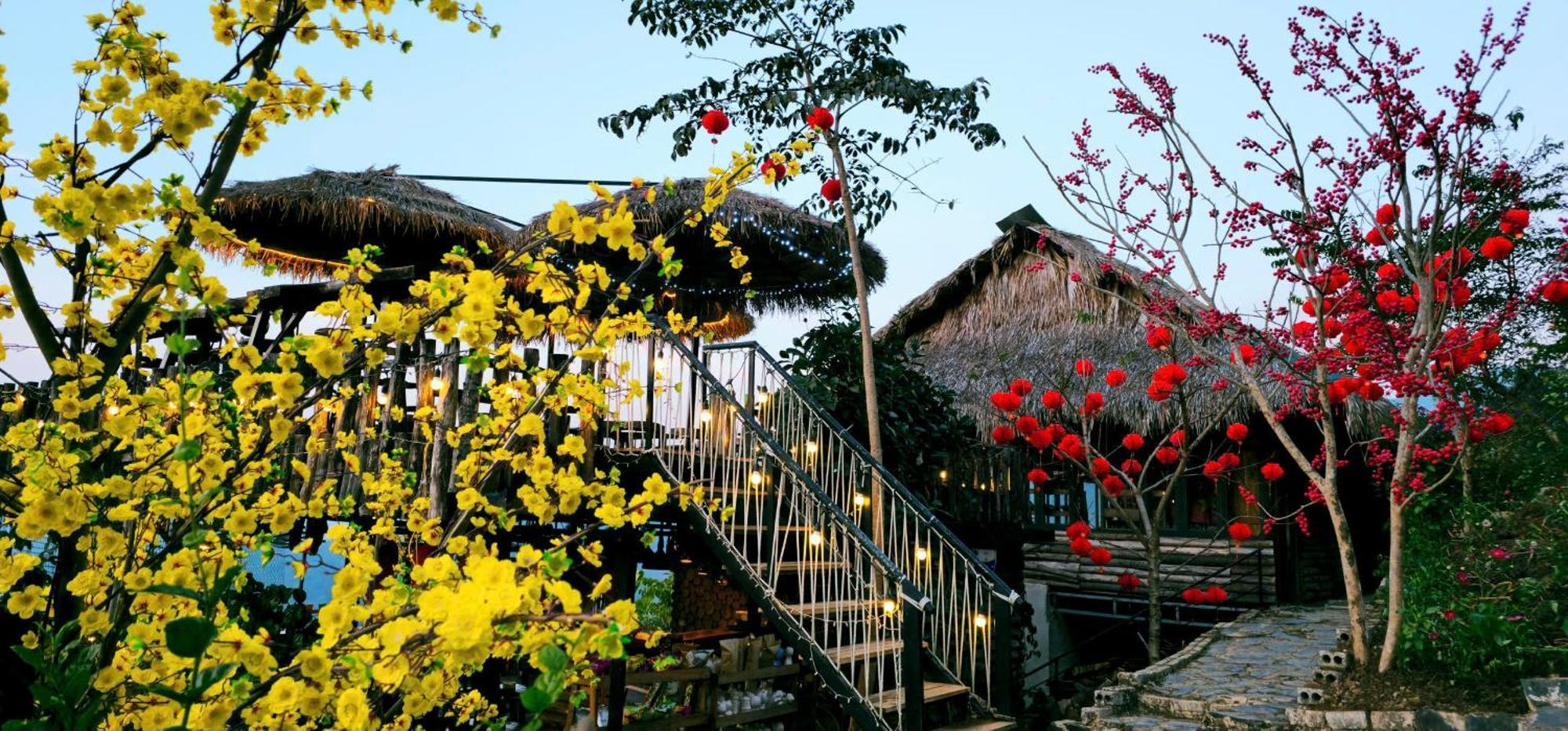 Ecolodge Ke Nenh Dien Bien Ban Him Lom Luaran gambar
