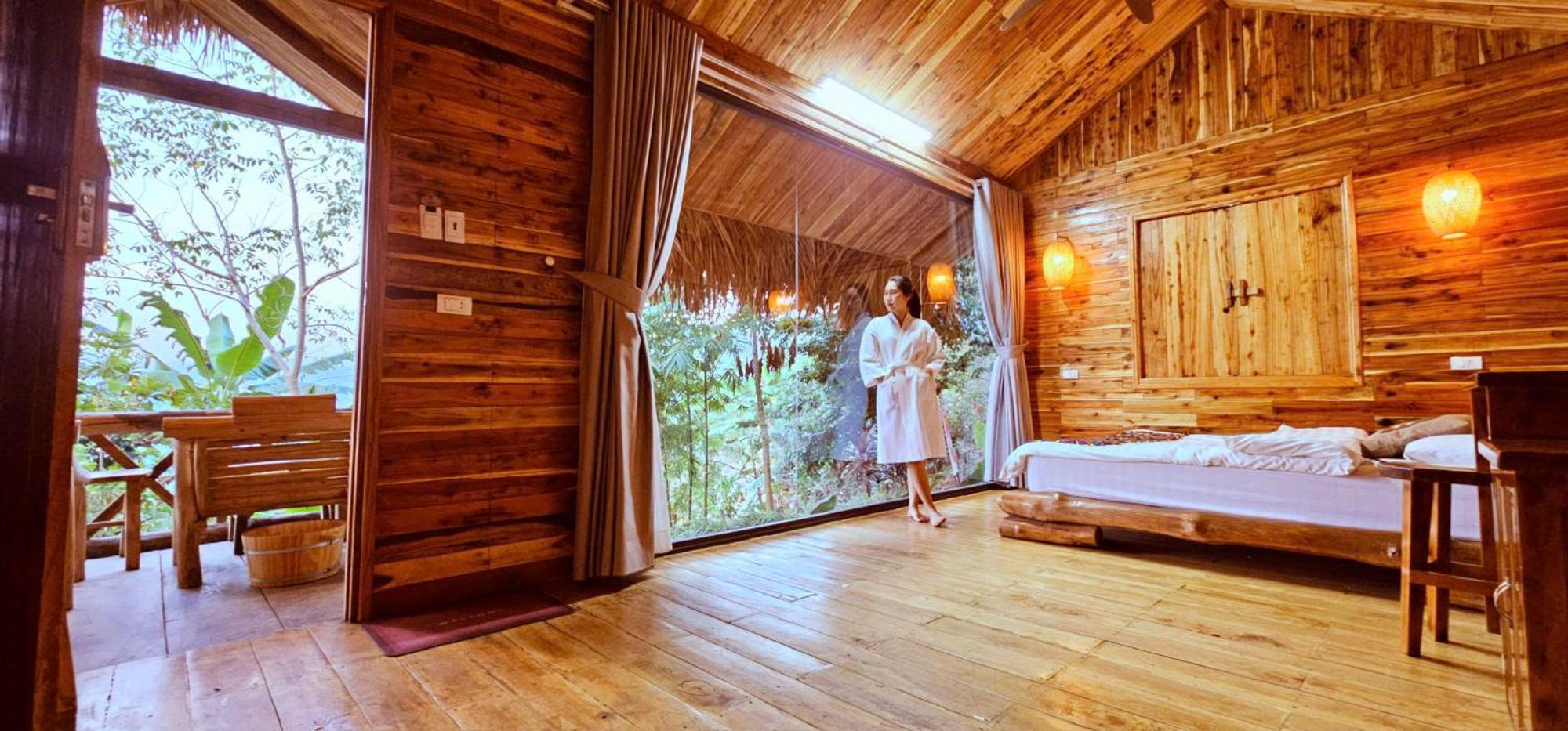 Ecolodge Ke Nenh Dien Bien Ban Him Lom Luaran gambar