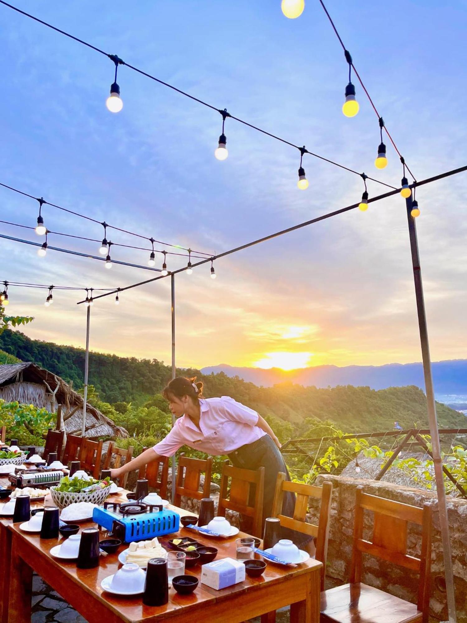 Ecolodge Ke Nenh Dien Bien Ban Him Lom Luaran gambar