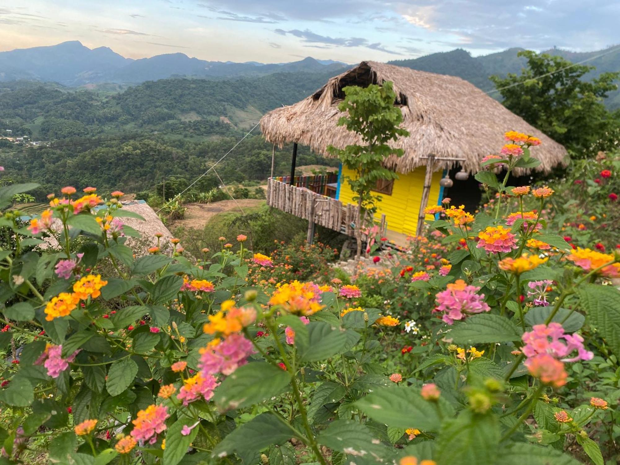 Ecolodge Ke Nenh Dien Bien Ban Him Lom Luaran gambar